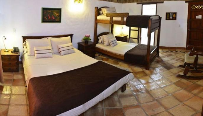 Hotel Boutique La Espanola Villa de Leyva Bagian luar foto
