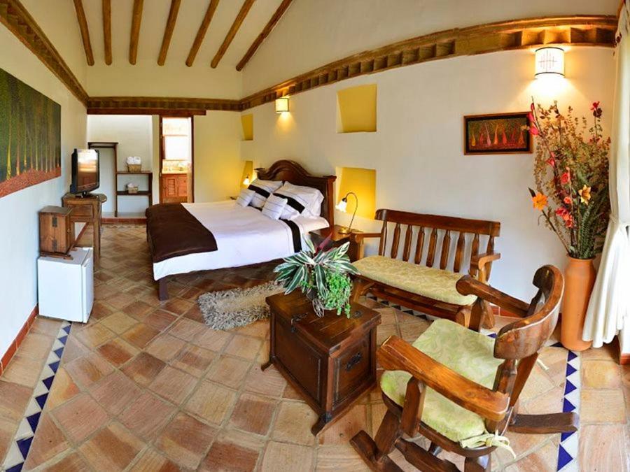 Hotel Boutique La Espanola Villa de Leyva Bagian luar foto